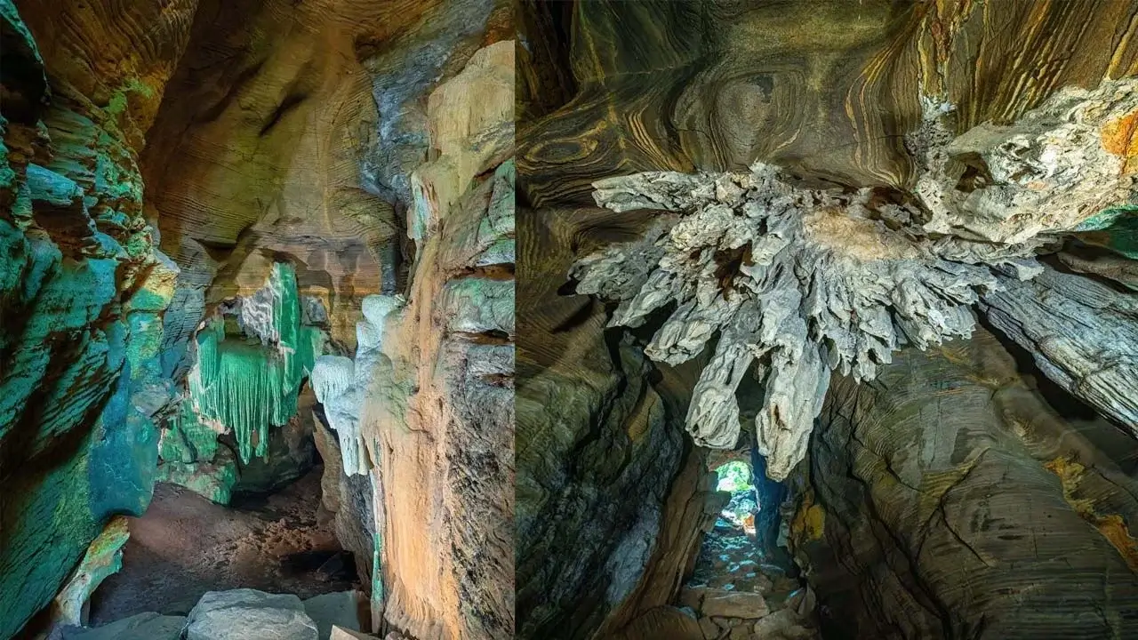 कांगेर घाटी में खोजी गई रहस्यमयी ‘ग्रीन गुफा’, हरी दीवारों वाली यह अनोखी रचना जल्द बनेगी पर्यटकों का नया ठिकाना